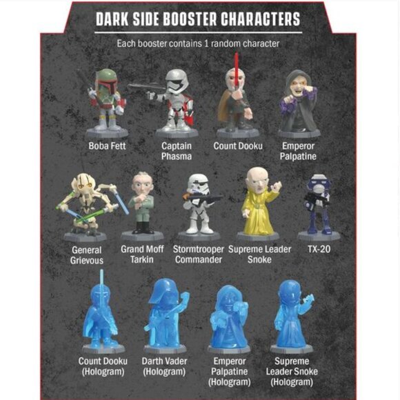 Star Wars Rivals Dark Side Character Booster Pack Series 1 (TX-20) by Funko NIB - Picture 5 of 8